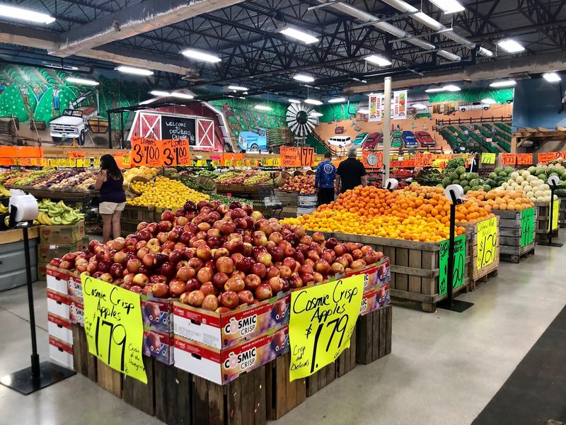 The Produce Wall That Steals the Show The Produce Wall That Steals the Show