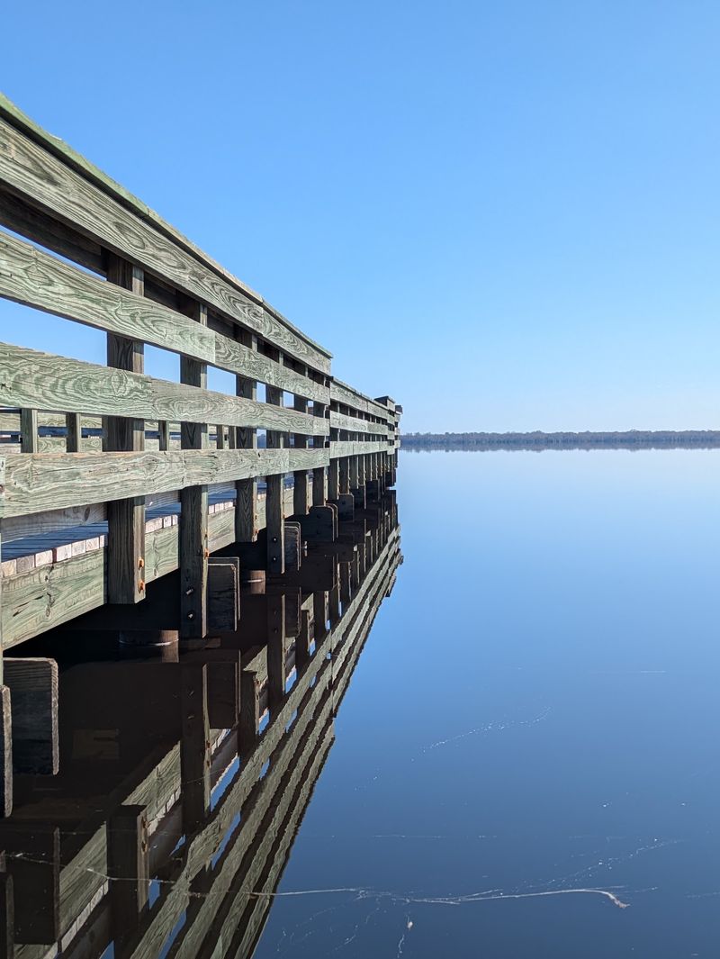 The Reflection Pier and Boardwalk at Road's End