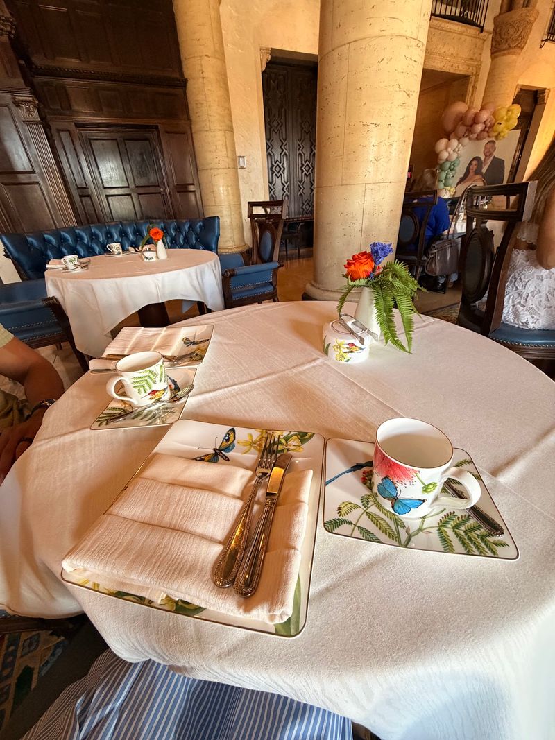 The Tea Room at the Biltmore Hotel, Coral Gables The Tea Room at the Biltmore Hotel, Coral Gables