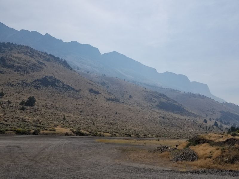 The Towering Wall Of Abert Rim