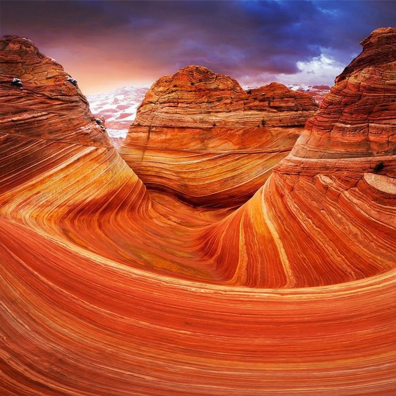 The Wave, Coyote Buttes North, near Page The Wave, Coyote Buttes North, near Page