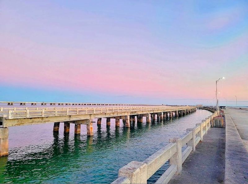 Two Fishing Piers Packed With Anglers Two Fishing Piers Packed With Anglers