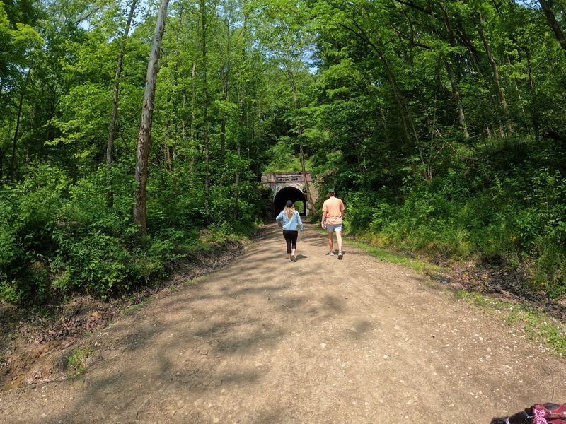 Walking The Old Railroad Tracks Trail Walking The Old Railroad Tracks Trail