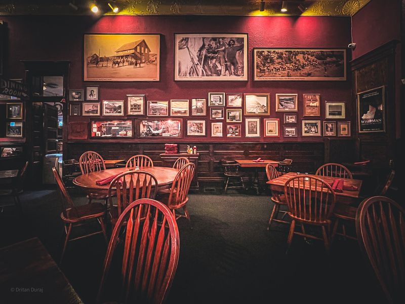 Walls Packed With Western Memorabilia