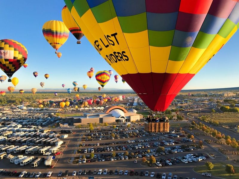 Weather determines whether balloons actually fly