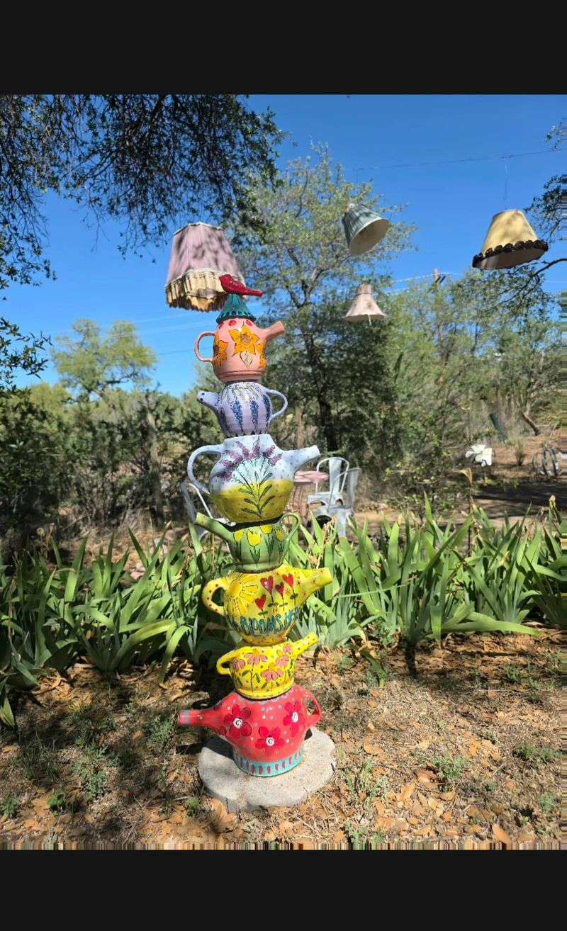 Whimsical Garden Art at Every Turn Whimsical Garden Art at Every Turn