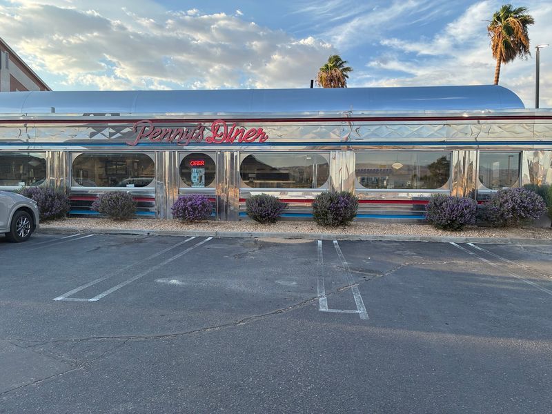 A Chrome Stop Off the Desert Highway A Chrome Stop Off the Desert Highway
