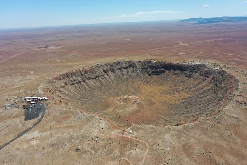 A Crater You Can Reach Right Off I-40