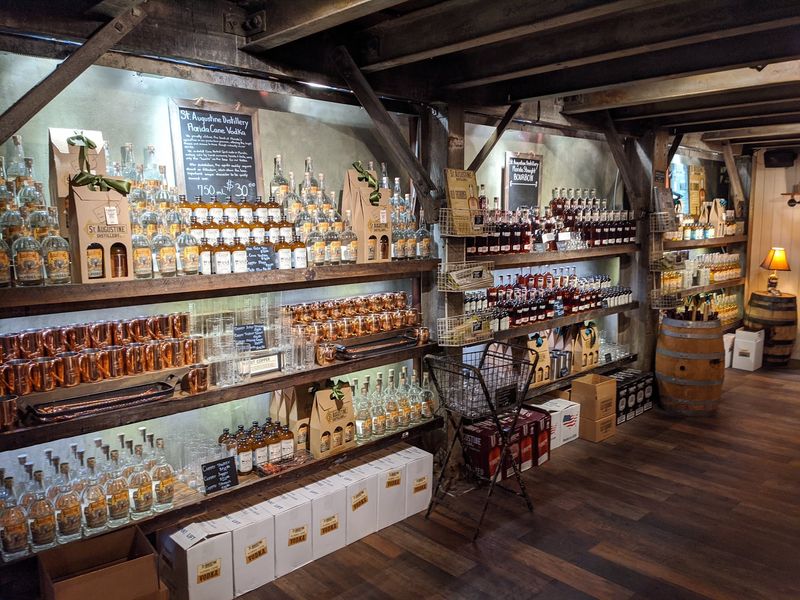 A Gift Shop Stocked With Mixers and Spirits
