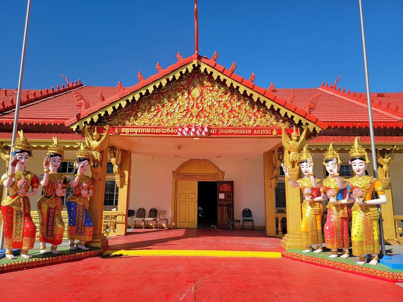 A Khmer Temple on Carpenter Road A Khmer Temple on Carpenter Road