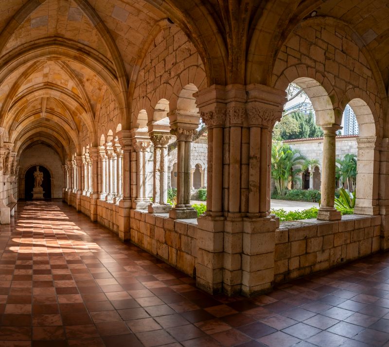 A Medieval Cloister on West Dixie Highway A Medieval Cloister on West Dixie Highway