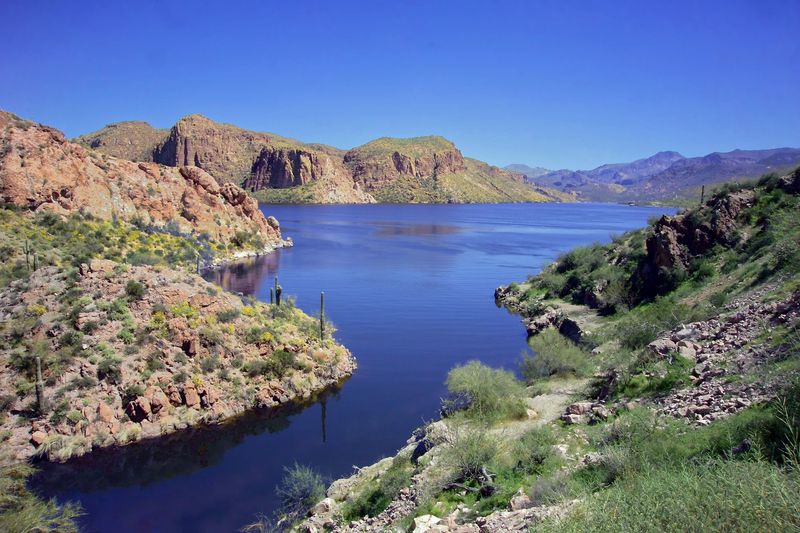 A Reservoir Hiding Past Apache Junction