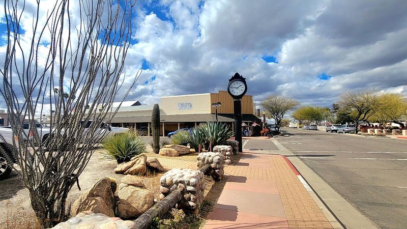 A Small Town Straddling Two Counties