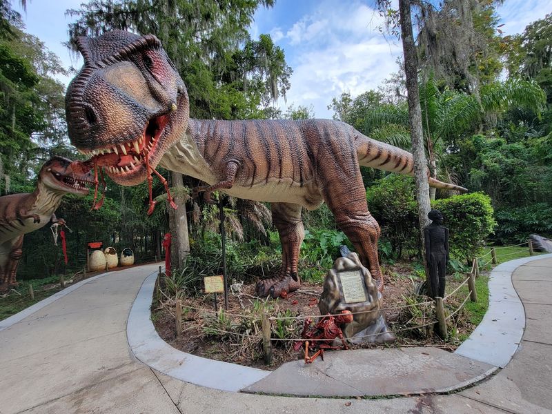 A T. Rex Welcome Beside the Highway