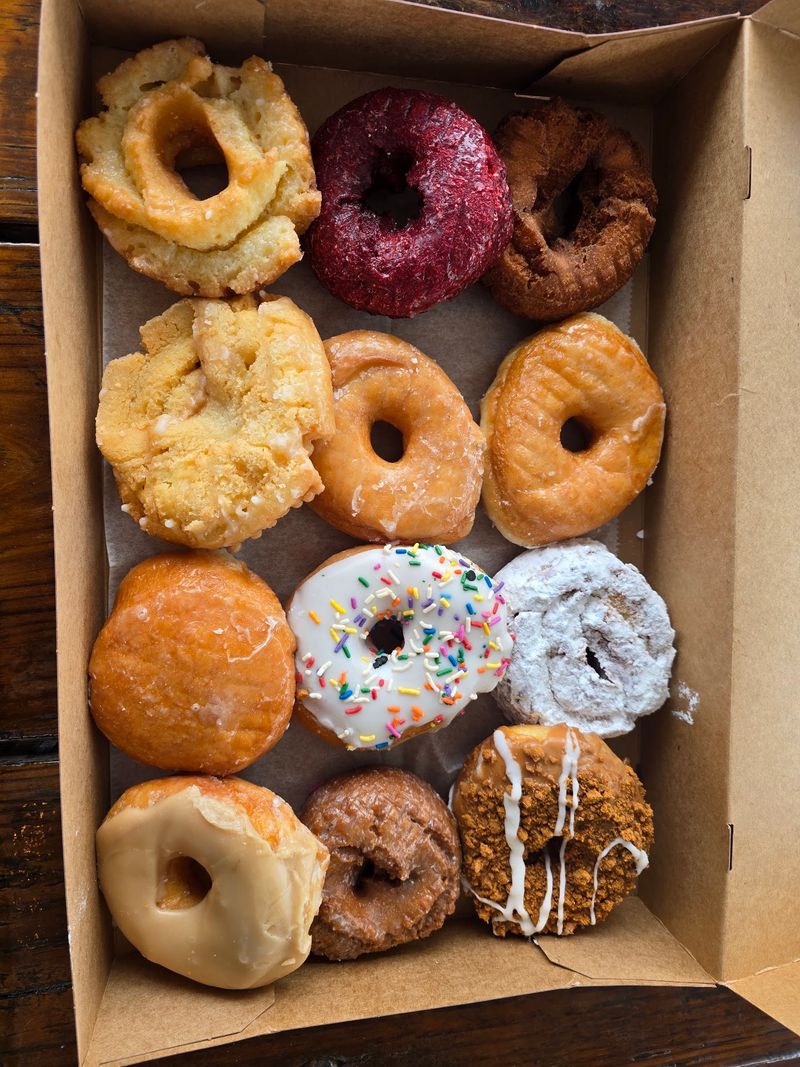 Beach Donuts Stuffed With Ice Cream