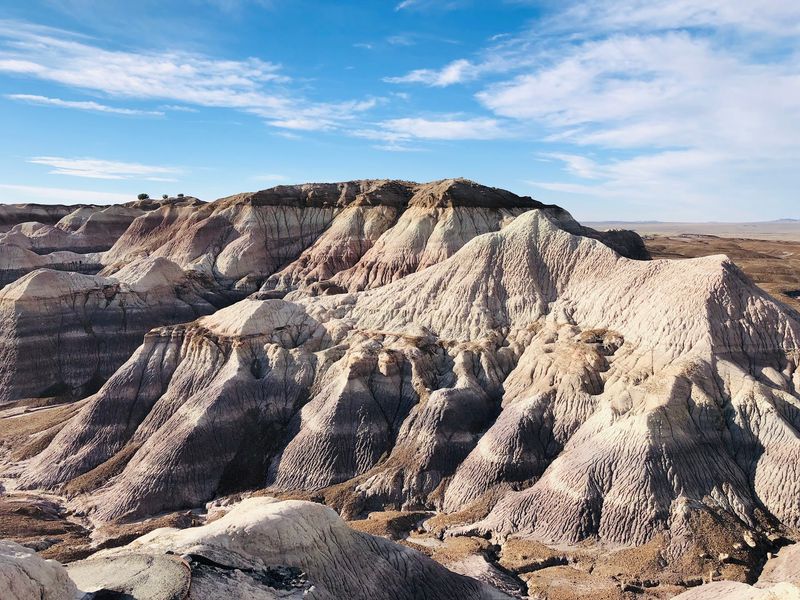 Blue Mesa's Otherworldly Badlands