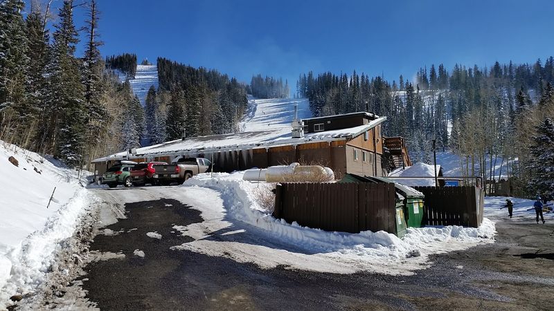 Cabins, the Lodge, and Amenities on the Mountain