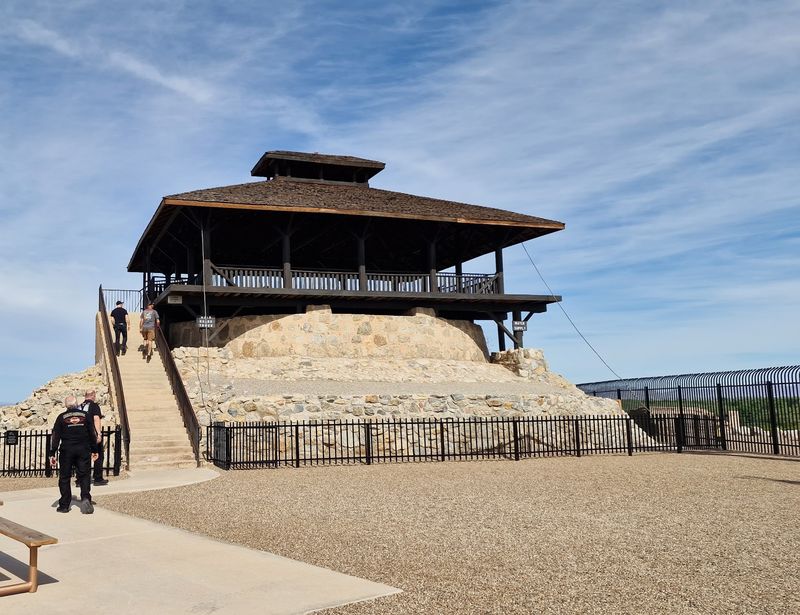 Climbing To The Main Guard Tower