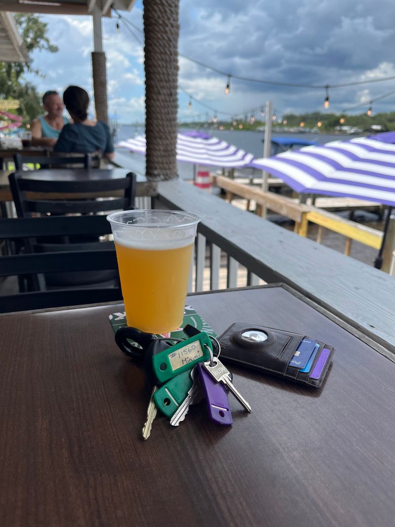 Cool Sips With a River View Cool Sips With a River View