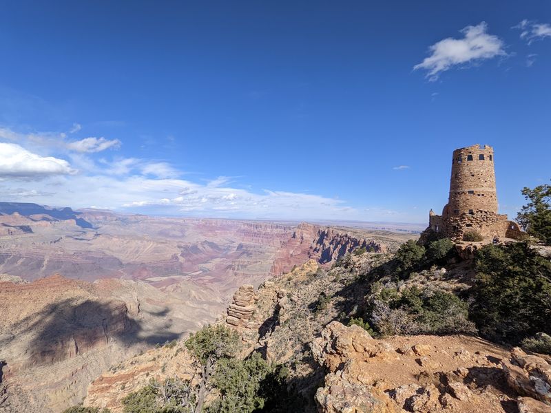 Desert View Watchtower, Grand Canyon Village, AZ Desert View Watchtower, Grand Canyon Village, AZ