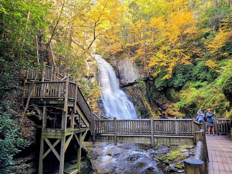 Eight Waterfalls in One Small Space