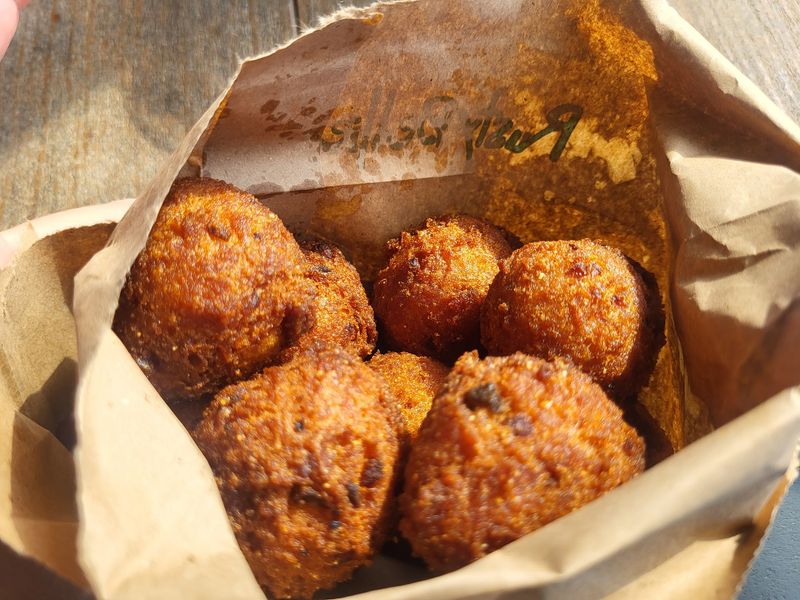 Free Hush Puppies and Fresh Local Catch Free Hush Puppies and Fresh Local Catch