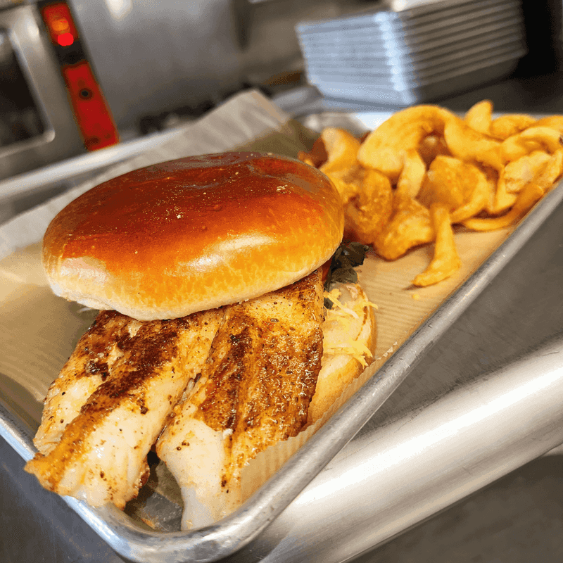 Grouper Sandwiches Big Enough to Share