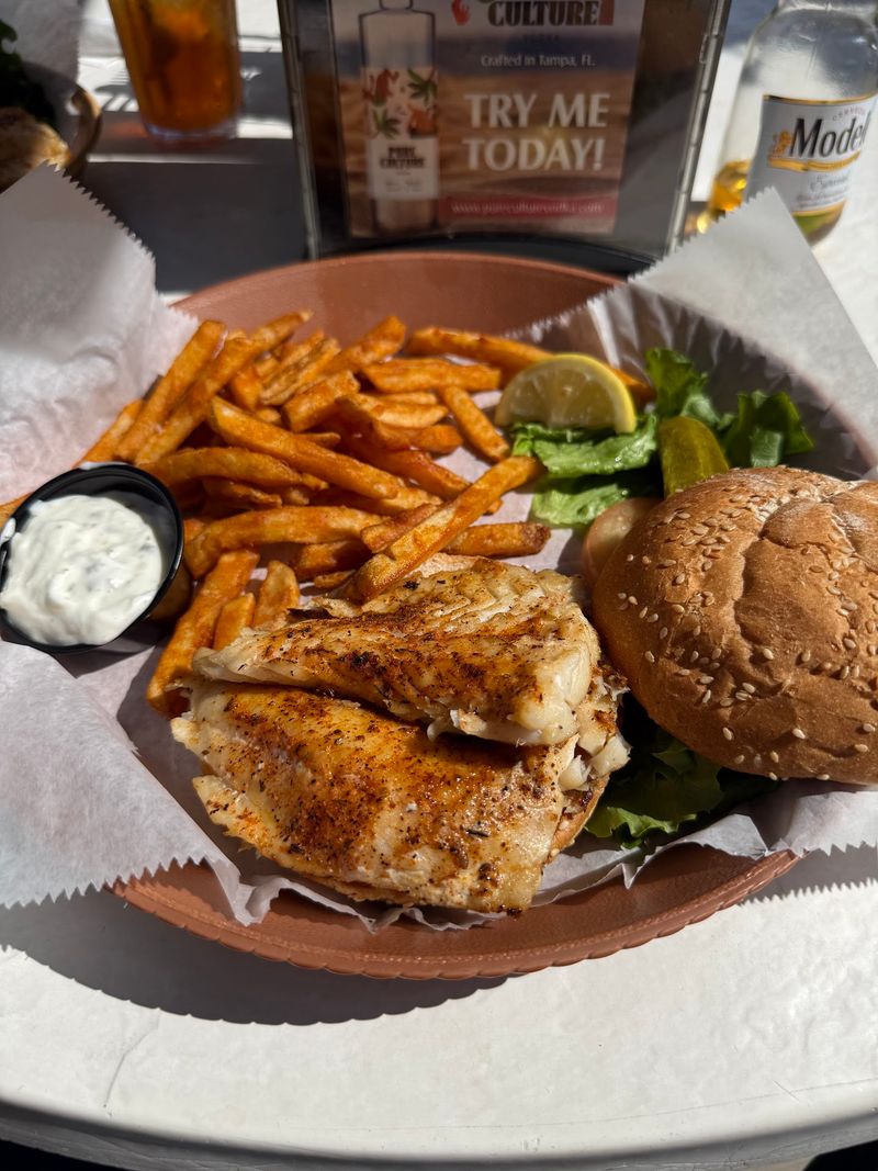Grouper Sandwiches and Local Catch Grouper Sandwiches and Local Catch