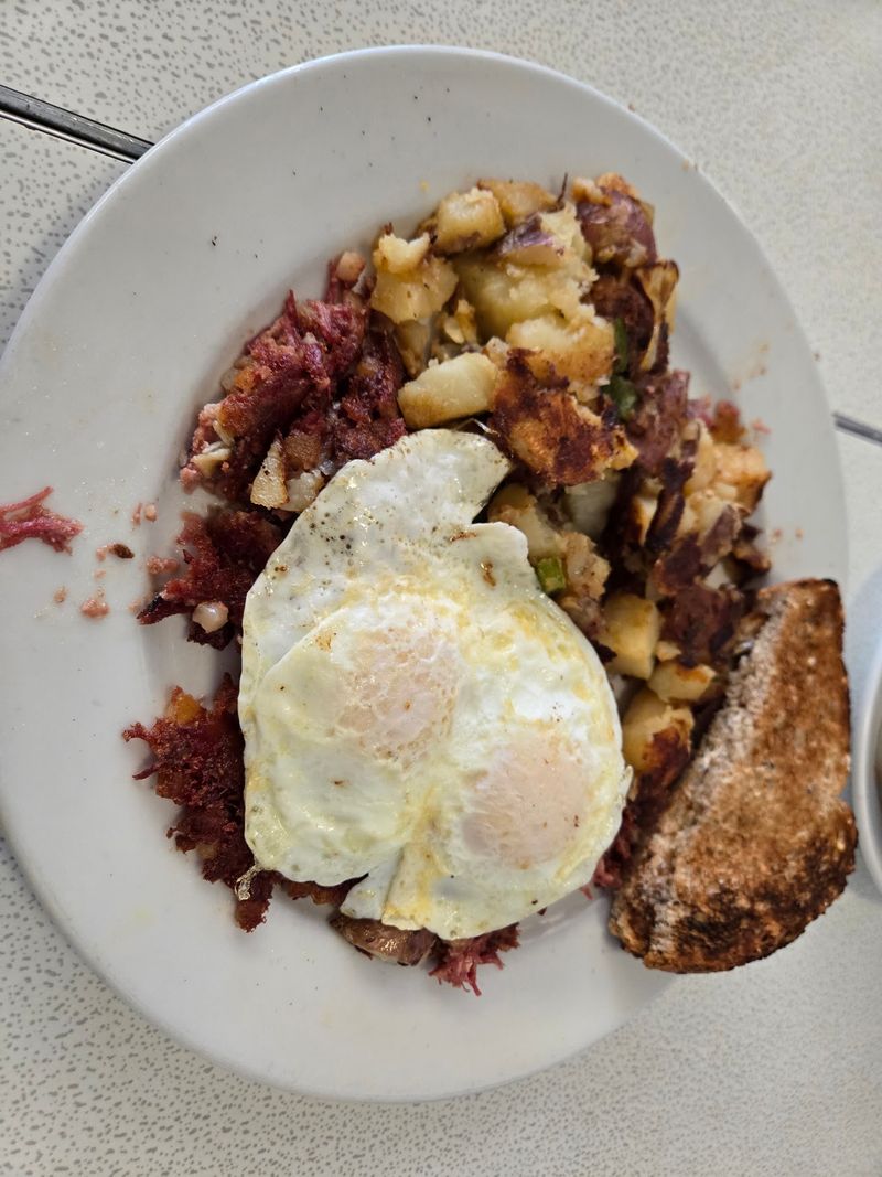 Homemade Corned Beef Hash With Big Chunks