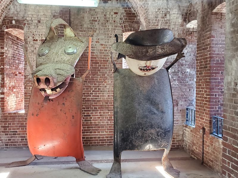 Junkyard Sculptures With Personality