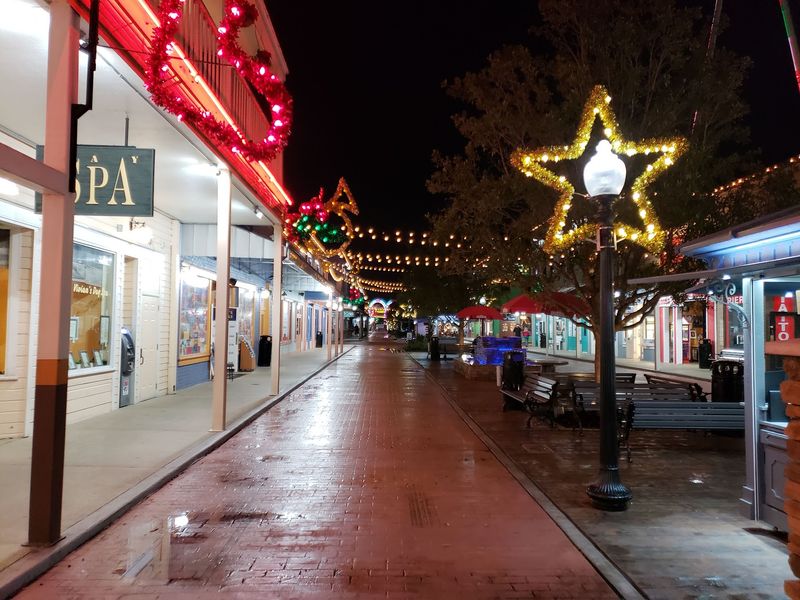 Live Music and Line Dancing in the Streets