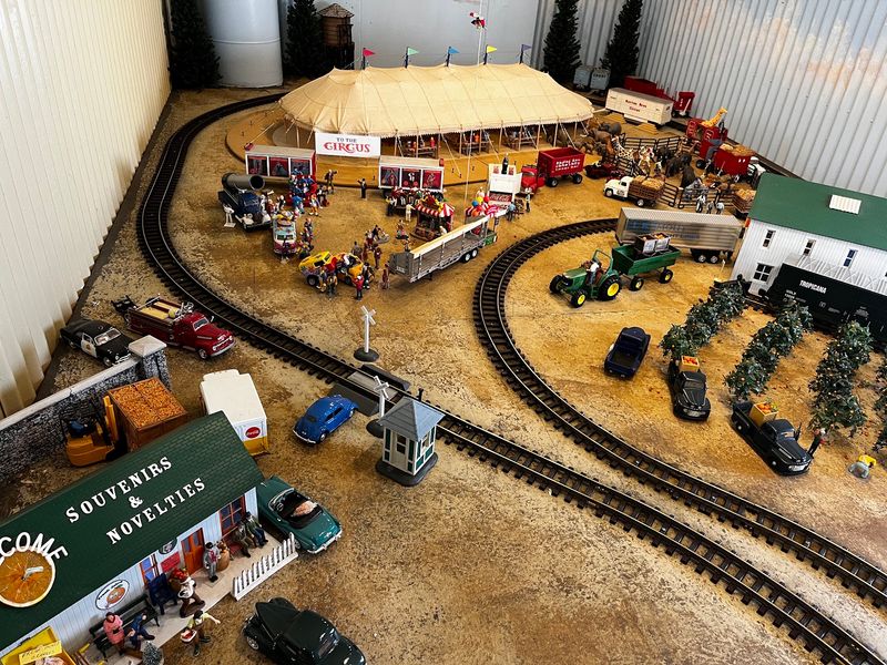 Model Trains and Indoor Exhibits