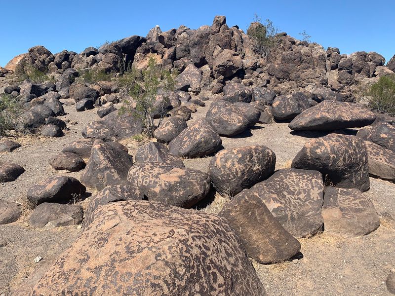 Painted Rock Petroglyph Site and Campground, Dateland, AZ