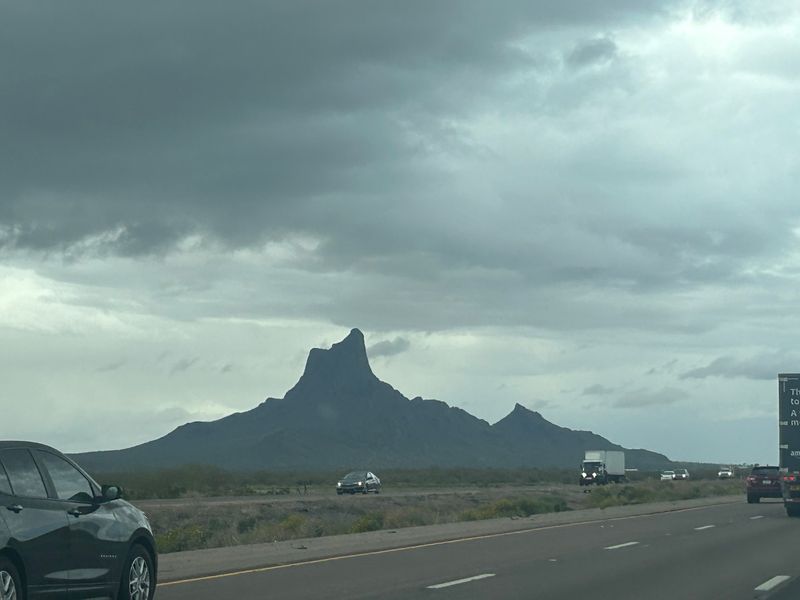 Picacho Peak Rising to the South Picacho Peak Rising to the South