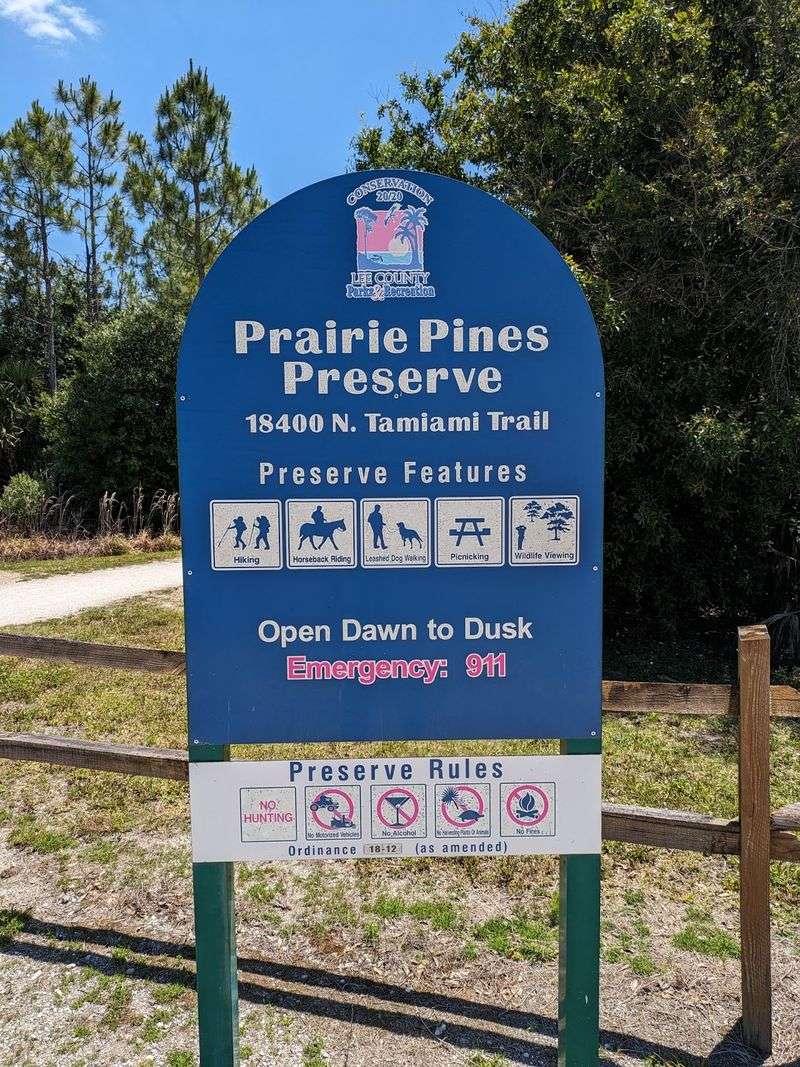 Prairie Pines Preserve, North Fort Myers, FL Prairie Pines Preserve, North Fort Myers, FL