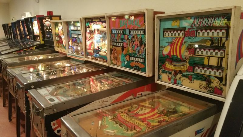 Rows of Pinball From 1968 to Today Rows of Pinball From 1968 to Today