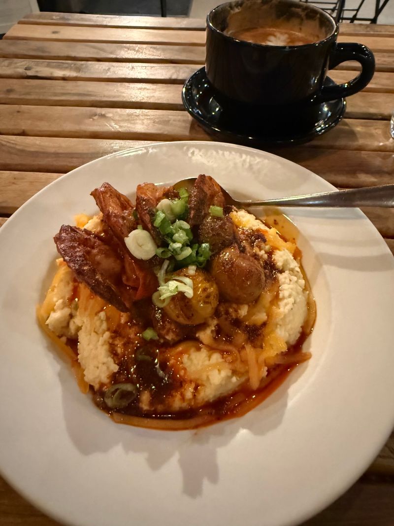 Shrimp, Grits, and a Loyal Fan Club Shrimp, Grits, and a Loyal Fan Club
