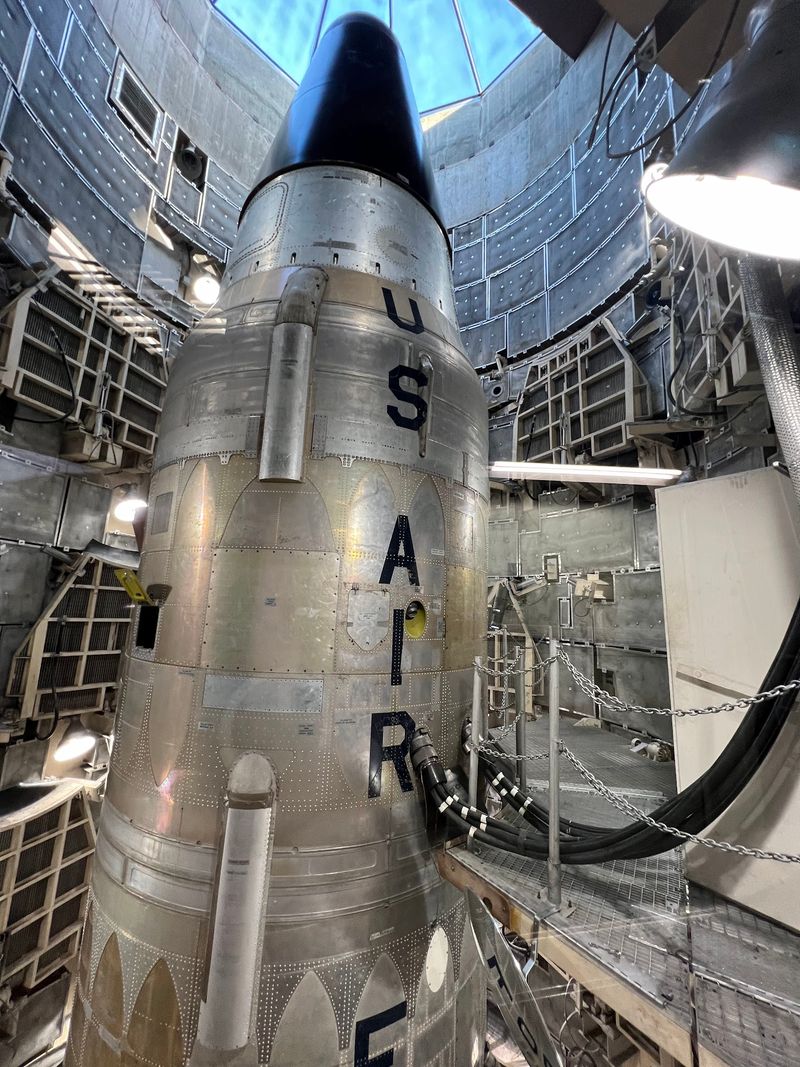 Standing Beside The Titan II Missile Standing Beside The Titan II Missile