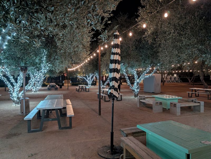 Tables Tucked Among the Trees
