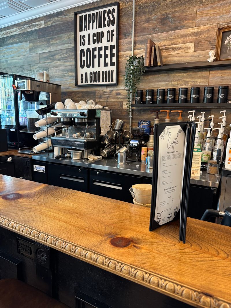 The Coffee Bar Right Inside the Door