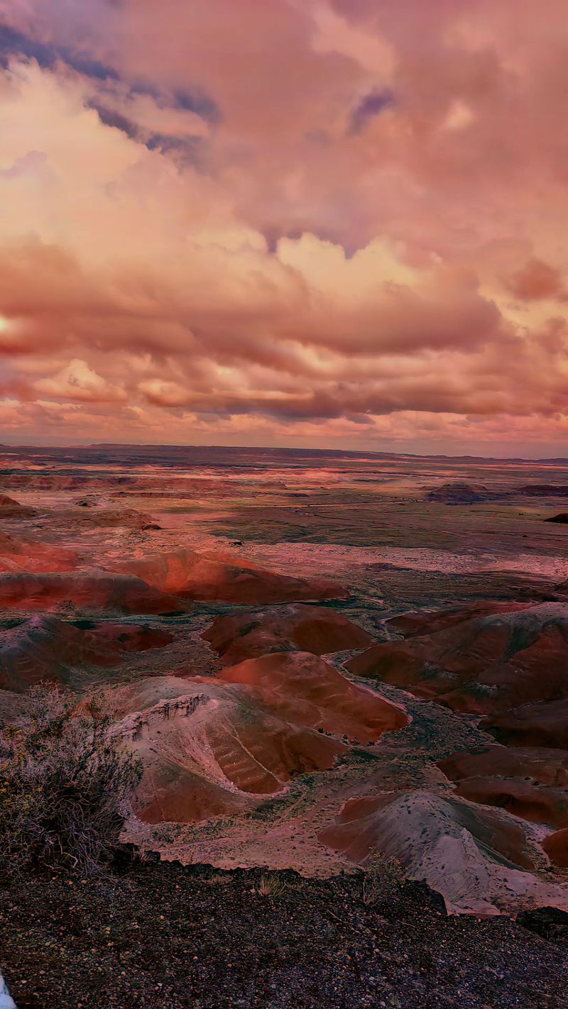 The Painted Desert's Shifting Colors
