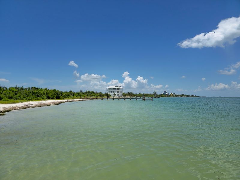 The Tram From the Dock to the Beach