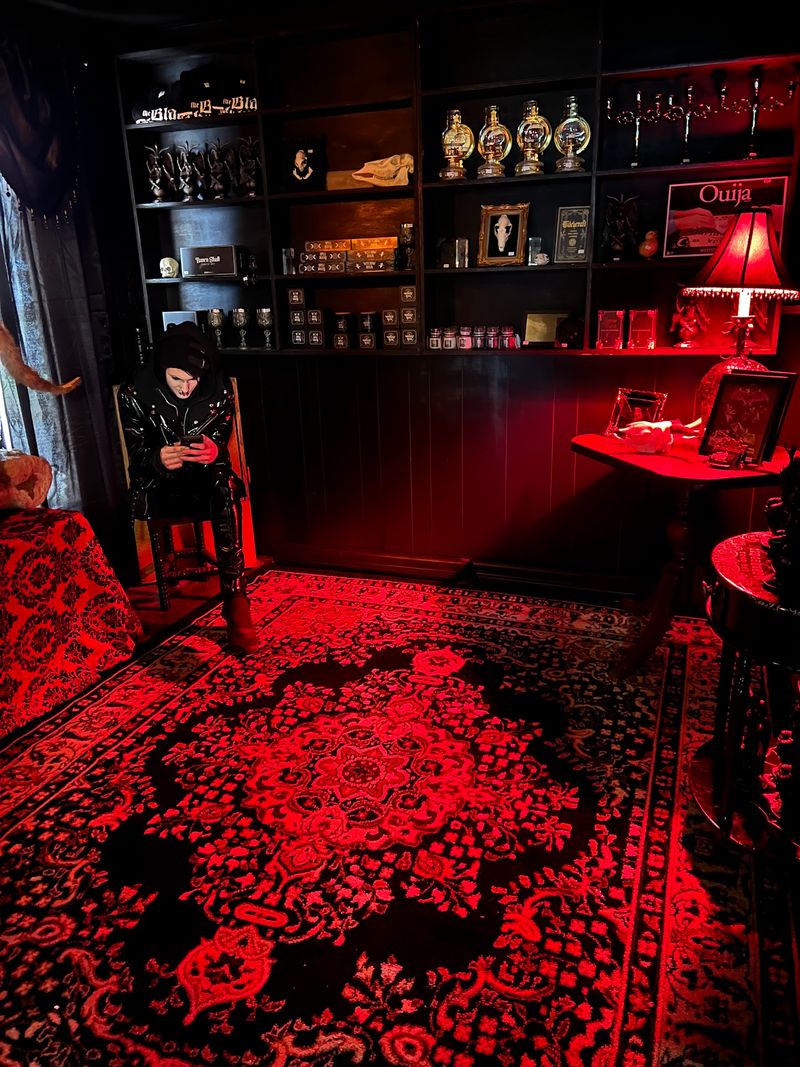 Velvet Couches and Moody Lighting