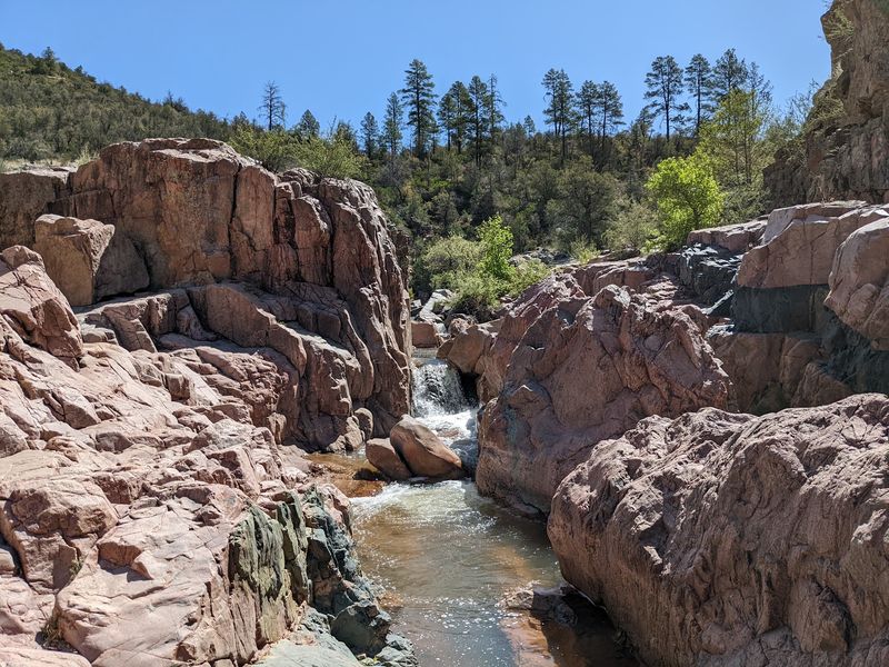 Water Wheel Falls Hiking Trail Water Wheel Falls Hiking Trail