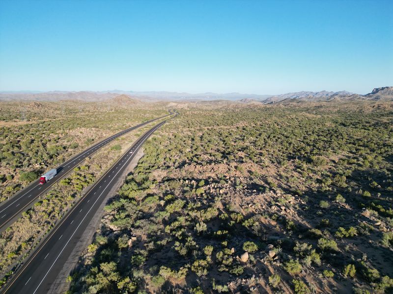 Where This Overpass Sits Along US-93