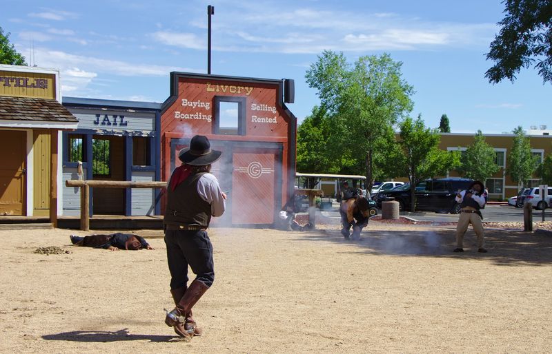 Wild West Shows and a Staged Train Robbery Wild West Shows and a Staged Train Robbery