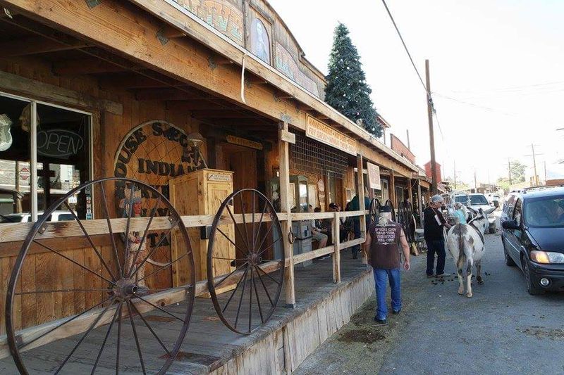 Wooden Boardwalks And Weathered Storefronts Wooden Boardwalks And Weathered Storefronts