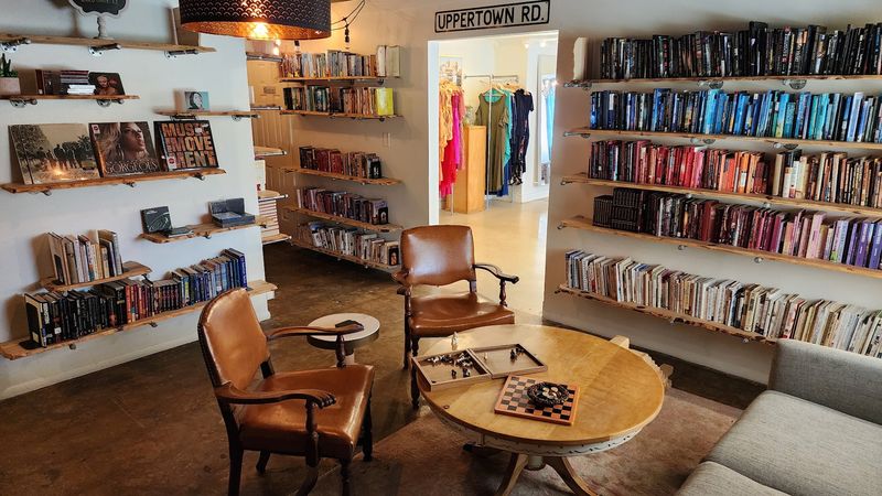 A Book Nook and a Try-On Corner
