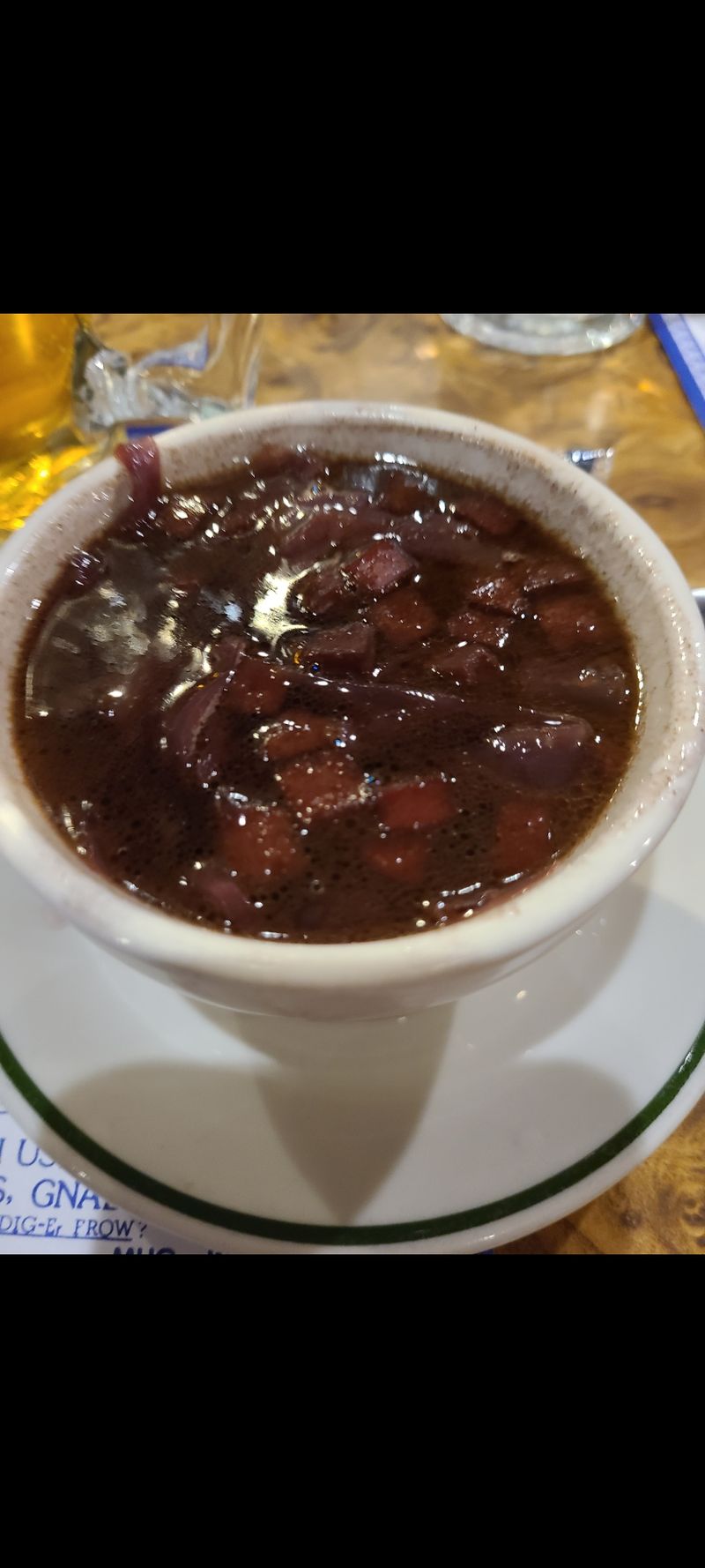A Bowl of House Soup to Start