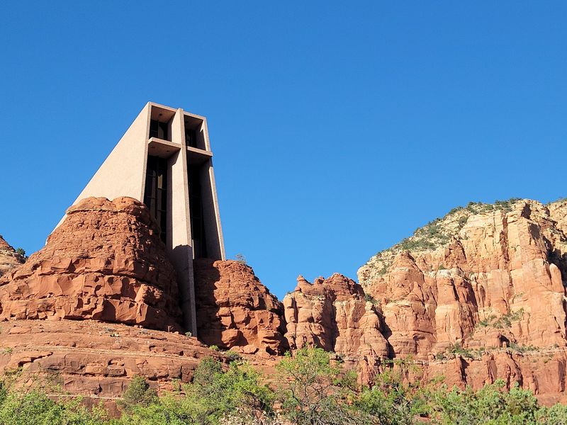 A Chapel Wedged Into Stone